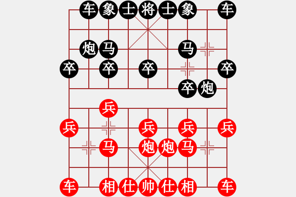 象棋棋譜圖片：風(fēng)景如畫(huà)先勝繼廣757162棋社群比賽 - 步數(shù)：10 