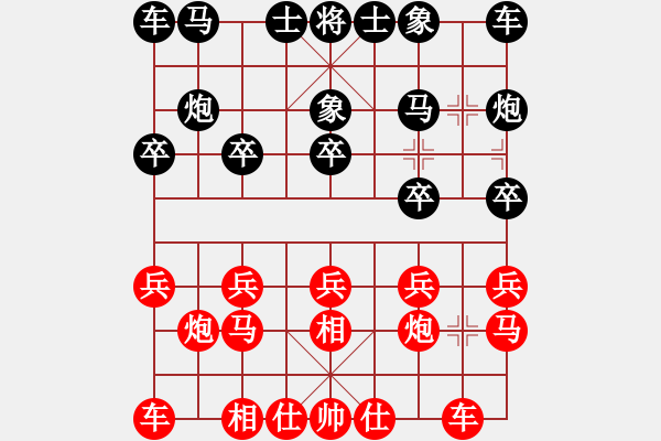 象棋棋譜圖片：姚洪新 先勝 陳建榮 - 步數(shù)：10 