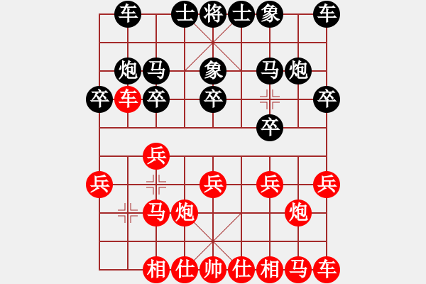 象棋棋谱图片：wwjie(2段)-负-吴安勤(2段) - 步数：10 