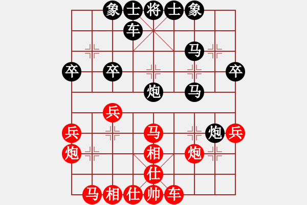 象棋棋譜圖片：面積 - 步數(shù)：0 