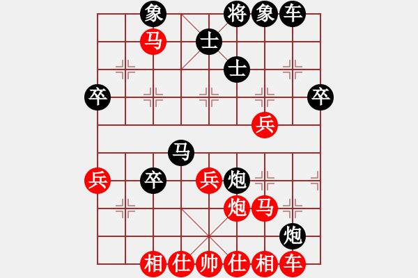 象棋棋譜圖片：肥仔歌神(4段)-勝-糊涂三世(3段) - 步數(shù)：50 