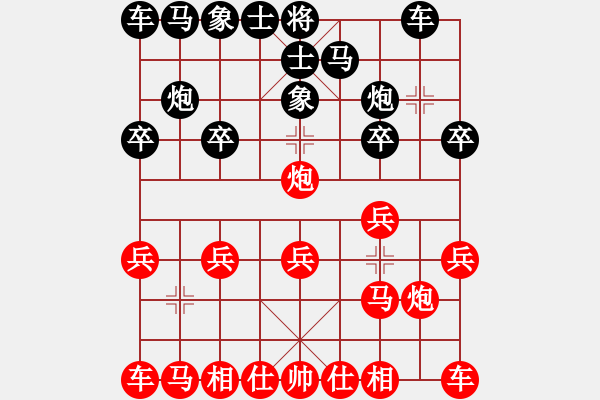 象棋棋譜圖片：冠軍級殺手(月將)-勝-白氏劍客(4段) - 步數(shù)：10 