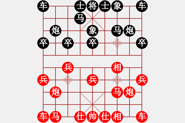 象棋棋谱图片：齐天大圣5VS中象-小风(2015 5 18) 2 - 步数：10 