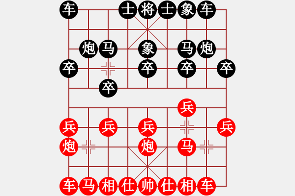 象棋棋譜圖片：1.25小王負(fù)謝老師 - 步數(shù)：10 