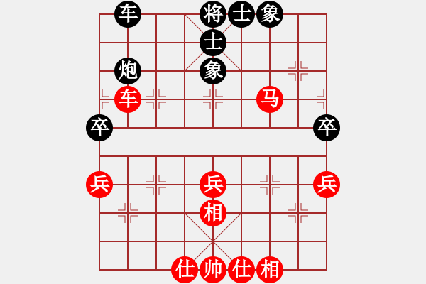 象棋棋譜圖片：閑著沒事干(日帥)-勝-xqqmww(5r) - 步數(shù)：51 