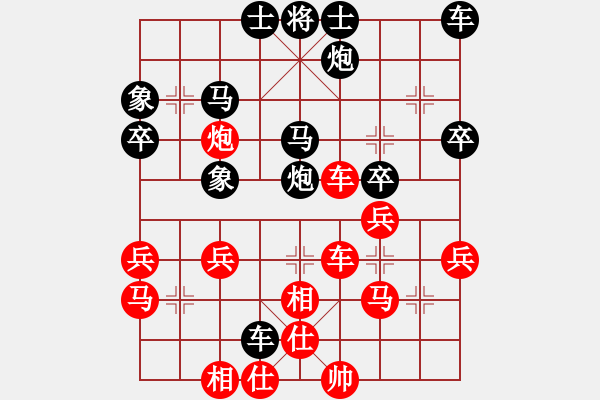 象棋棋譜圖片：天天華山論劍笑行業(yè)6-1先負(fù)太守棋狂2019·12·22 - 步數(shù)：36 