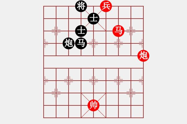 象棋棋譜圖片：李中健《水滸傳》排局第６局：指揮若定 詮證 - 步數(shù)：4 