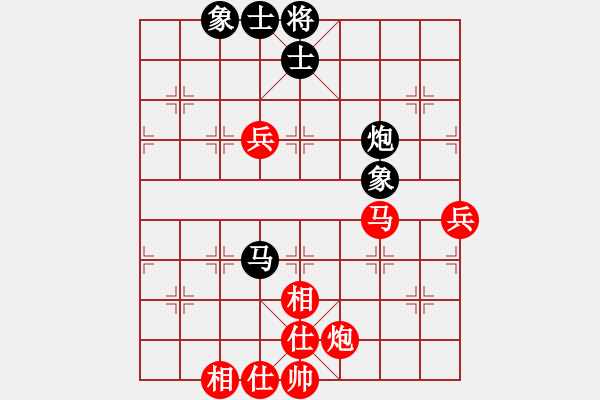 象棋棋譜圖片：快樂棋社 鞍山馬丹 先勝 晉陽―楊明 - 步數(shù)：80 