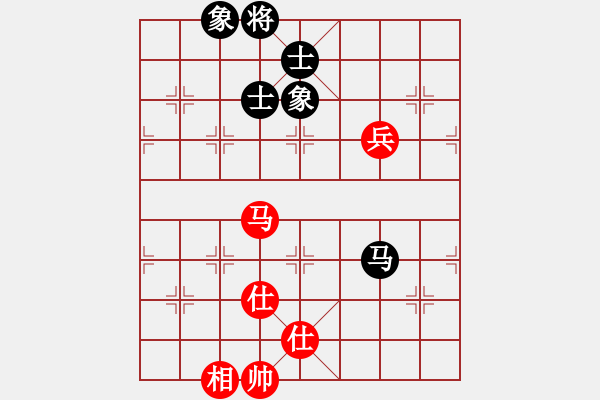 象棋棋譜圖片：375局 A40- 起馬局-BugChess Plus 19-07-08 x64(大師) (先和) - 步數(shù)：230 