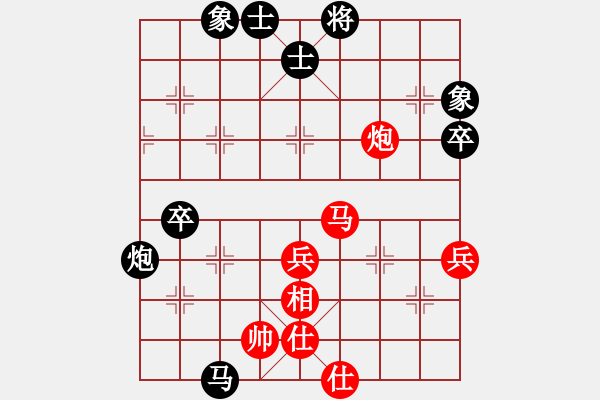 象棋棋譜圖片：momentum(1段)-和-何本(1段) - 步數(shù)：100 