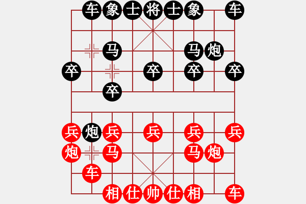 象棋棋譜圖片：抱抱熊(地煞)-和-馬仁林(北斗) - 步數(shù)：10 