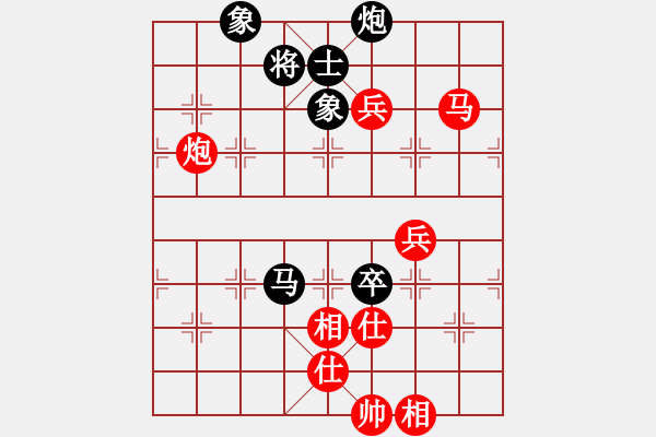 象棋棋譜圖片：金波 先勝 牛志峰 - 步數(shù)：100 