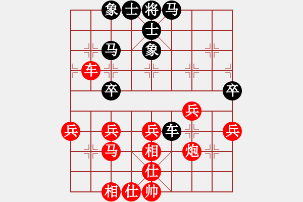 象棋棋譜圖片：xqahzcxr(6級)-勝-學(xué)而(4段) - 步數(shù)：40 