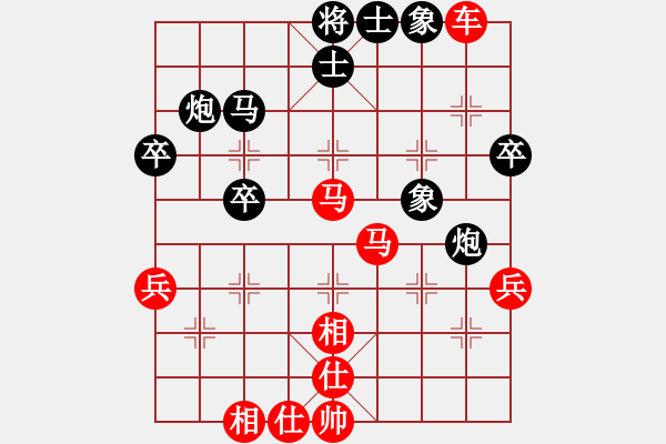 象棋棋譜圖片：梟雄四海(7弦)-勝-蓋世英雄(風(fēng)魔) - 步數(shù)：55 