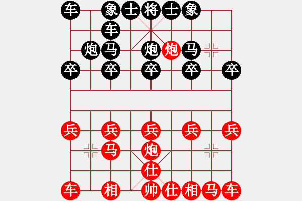 象棋棋譜圖片：東方[656118694] -VS- 橫才俊儒[292832991] - 步數(shù)：10 