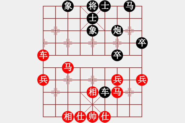 象棋棋譜圖片：商檢機構(gòu)(3段)-和-小師弟(3段) - 步數(shù)：40 