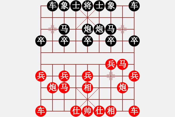 象棋棋譜圖片：鷹揚天下(9段)-和-北工大胡欣(月將) - 步數(shù)：10 