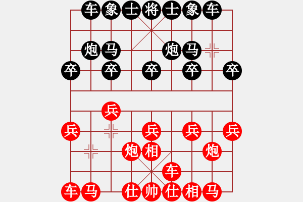 象棋棋譜圖片：江西 彭勇 勝 珠海 彭文祥 - 步數(shù)：10 