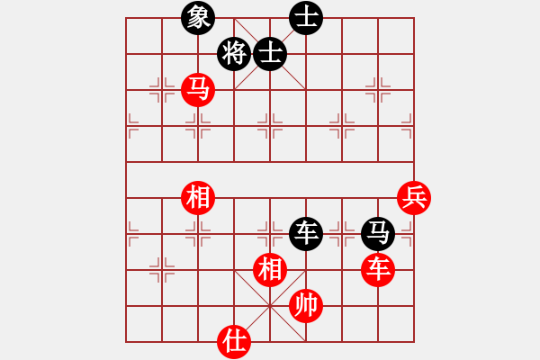 象棋棋譜圖片：名劍常護(hù)花(8段)-和-天機(jī)風(fēng)雅(7段) 五六炮過(guò)河車(chē)對(duì)屏風(fēng)馬 - 步數(shù)：100 