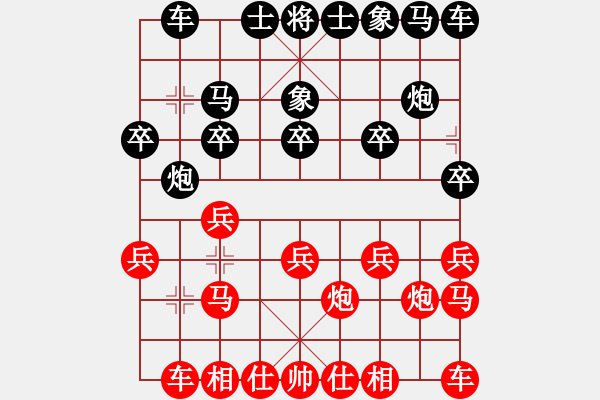 象棋棋譜圖片：123 - 步數(shù)：10 