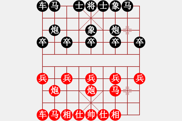 象棋棋譜圖片：11-06-22 shanzai[863]-Resign-huoer[1077] - 步數(shù)：10 