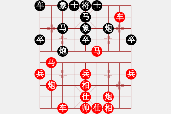 象棋棋譜圖片：2021.8.22.2JJ手機(jī)五分鐘先勝仙人指路對(duì)左中炮 - 步數(shù)：31 