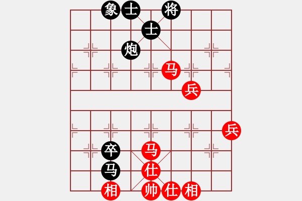 象棋棋譜圖片：2019.6.1.5五八三和棋譜 - 步數：110 