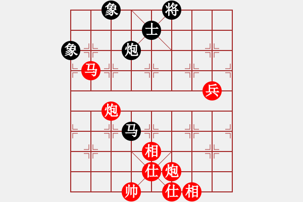 象棋棋譜圖片：灰化肥花黑(7段)-勝-萬年血粽子(5段) - 步數(shù)：110 