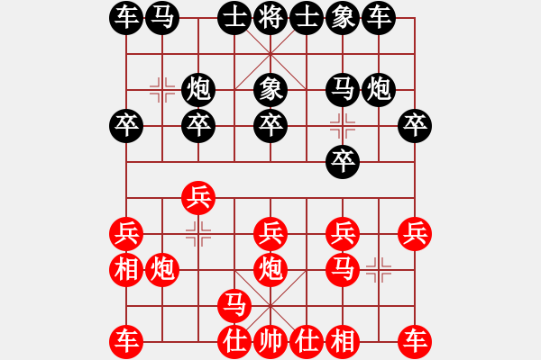 象棋棋譜圖片：四川 孟辰 勝 廣東 許國(guó)義 - 步數(shù)：10 