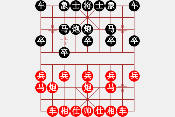 象棋棋譜圖片：葬心紅勝勝桂林之陽春山水【順炮直車對緩開車】 - 步數(shù)：10 