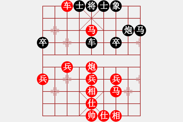 象棋棋譜圖片：zhangaabb(8段)-勝-mcgjxmce(2段) - 步數：40 