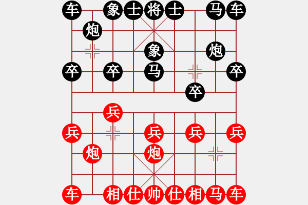 象棋棋譜圖片：橫才俊儒[292832991] -VS- 平淡（重點辦陳）[1596975532] - 步數(shù)：10 