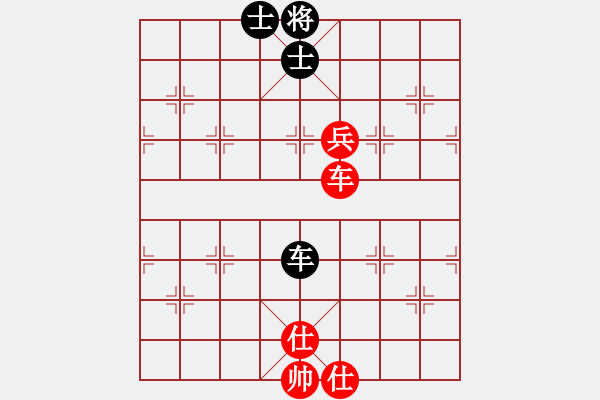 象棋棋譜圖片：jbyn(日帥)-和-我有番兩度(日帥) - 步數(shù)：100 