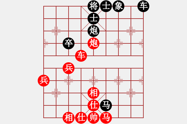 象棋棋譜圖片：分紅比例符合技術(shù)開(kāi) 和 受傷de妖孽 - 步數(shù)：70 