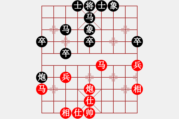 象棋棋譜圖片：山雞(2級(jí))-負(fù)-疏雨梧桐(8級(jí)) - 步數(shù)：40 