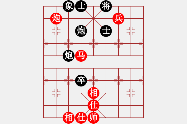 象棋棋譜圖片：和舒淇有緣(9段)-和-降龍尊者(8段)中炮過河車對后補列炮 - 步數(shù)：130 