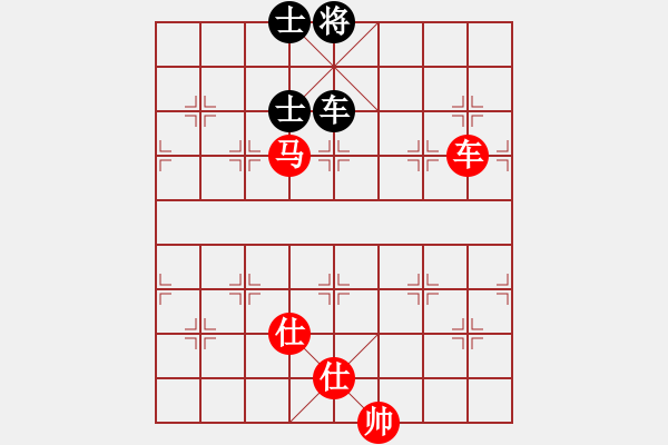 象棋棋譜圖片：車馬勝車雙士 - 步數(shù)：5 