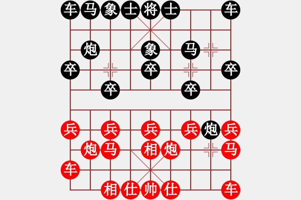 象棋棋譜圖片：業(yè)八一 VS 吳亞利 - 步數(shù)：10 