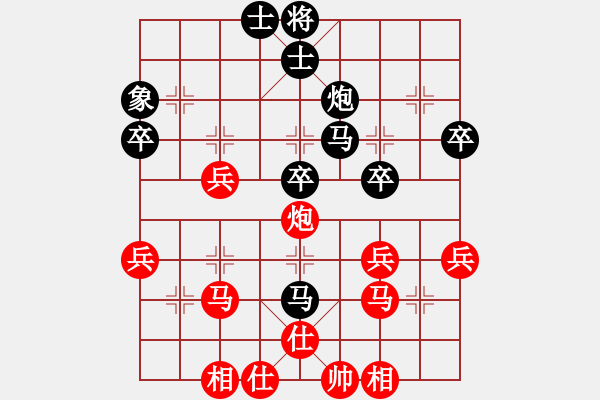 象棋棋譜圖片：后手勝朱敏龍（2019孤山比賽）.pgn - 步數(shù)：44 