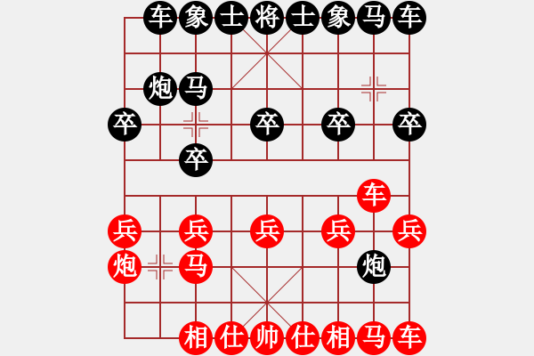 象棋棋譜圖片：思科(9段)-負(fù)-坑梓棋迷(8段) - 步數(shù)：10 