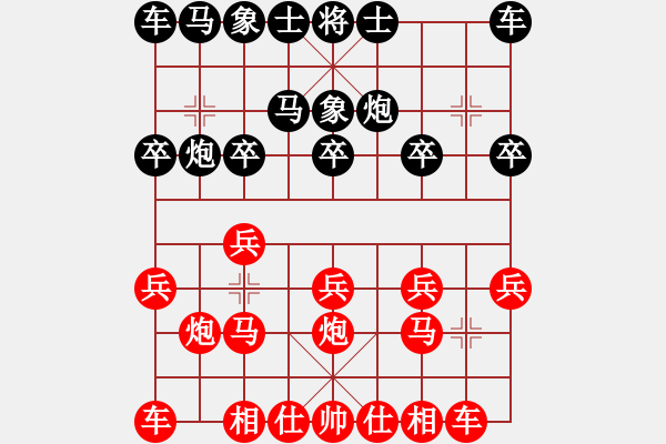 象棋棋譜圖片：山 雞[759122344] -VS- 泰羅奧特曼[624134348] - 步數(shù)：10 