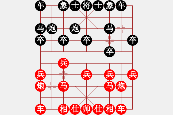 象棋棋譜圖片：小吳負林小川 - 步數(shù)：10 