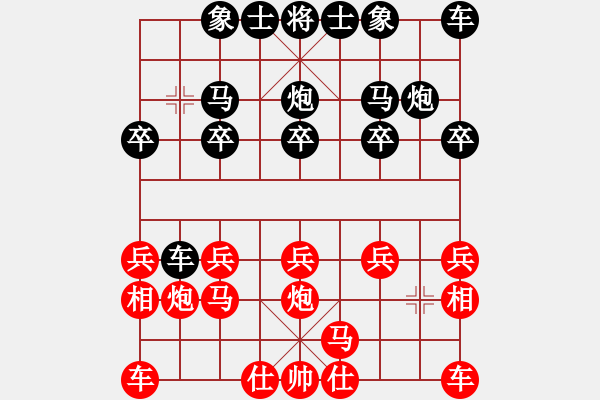 象棋棋譜圖片：謝寧云 第46局 獨(dú)孤九劍――雙飛燕 - 步數(shù)：10 