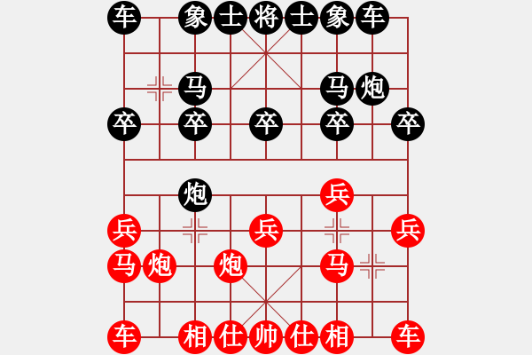 象棋棋譜圖片：廣州小閑哥(北斗)-勝-天外天飛鳳(無極) - 步數(shù)：10 