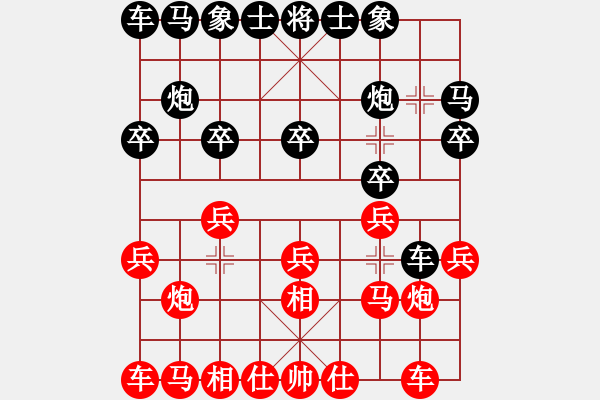 象棋棋譜圖片：華山小帥哥(日帥)-負(fù)-青青子衿(日帥) - 步數(shù)：10 