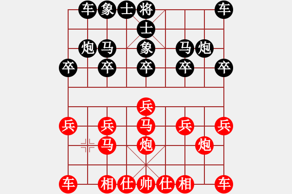 象棋棋譜圖片：謝校(3弦)-負(fù)-zzyjianz(9弦) - 步數(shù)：10 