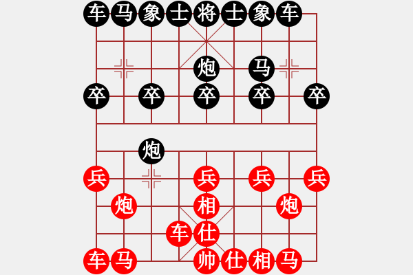 象棋棋譜圖片：無(wú)天決(8段)-和-金中月(9段) - 步數(shù)：10 