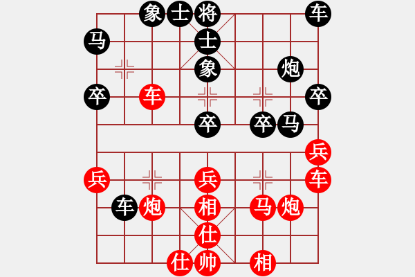 象棋棋譜圖片：2022.9.2.16五分鐘后勝拐角馬 - 步數(shù)：30 