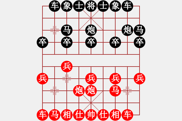 象棋棋譜圖片：長亭●棋香閣[997197813] -VS- 德源[1148368893] - 步數(shù)：10 