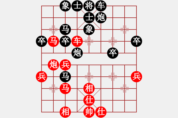 象棋棋譜圖片：bbboy002（業(yè)7-1）先勝 獨(dú)孤求?。I(yè)4-2） - 步數(shù)：40 